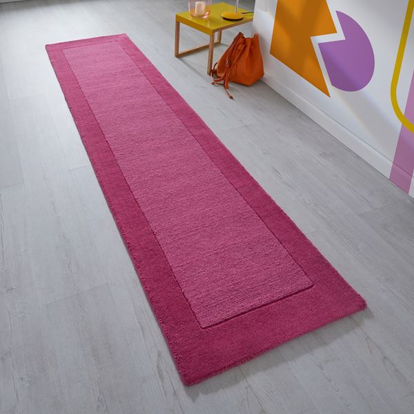 Colours Runner Rug - Pink